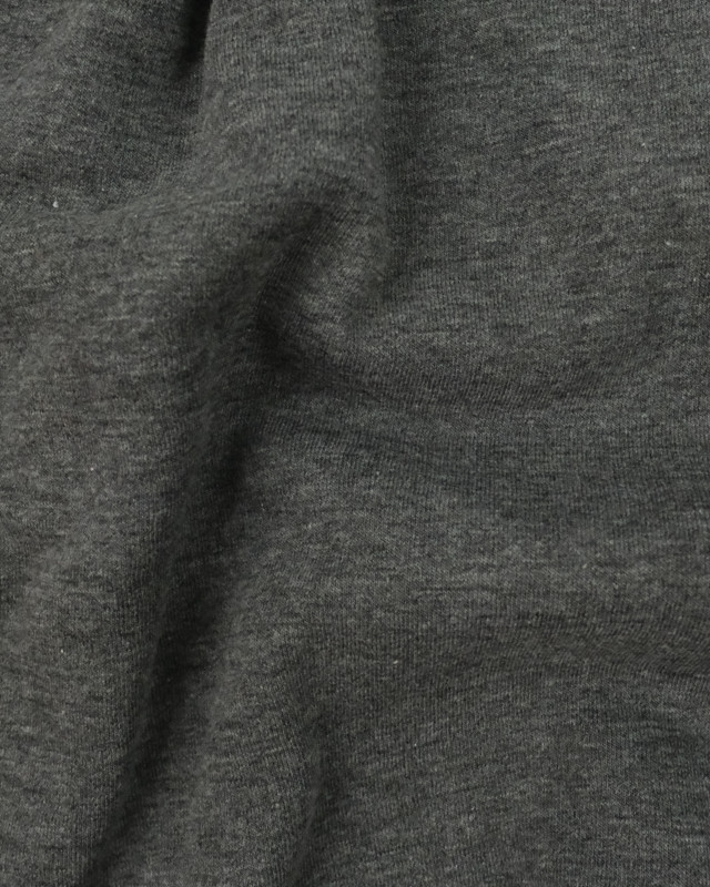 Molleton Jersey Oeko-Tex gris chine
